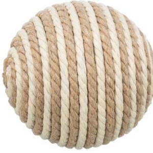 Trixie Jucarie Pentru Pisici, Minge Infasurata In Bumbac, Zornaitoare, 4.5 cm 45805