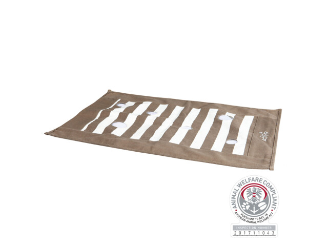 Trixie L(-22%)Jucarie Pentru Pisici, Activity Patura Fumble, Maro/Crem, 70 x 50 cm, 46005 - imagine 3