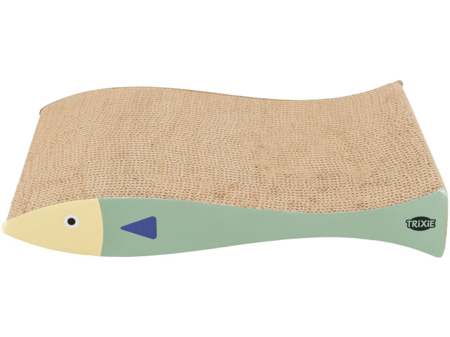 Trixie Carton De Zgariat, Forma Peste, 2 buc, 40x30x11 cm, Verde Menta/Crem, 48015 - imagine 4