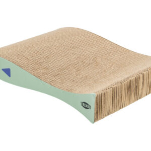 Trixie Carton De Zgariat, Forma Peste, 2 buc, 40x30x11 cm, Verde Menta/Crem, 48015