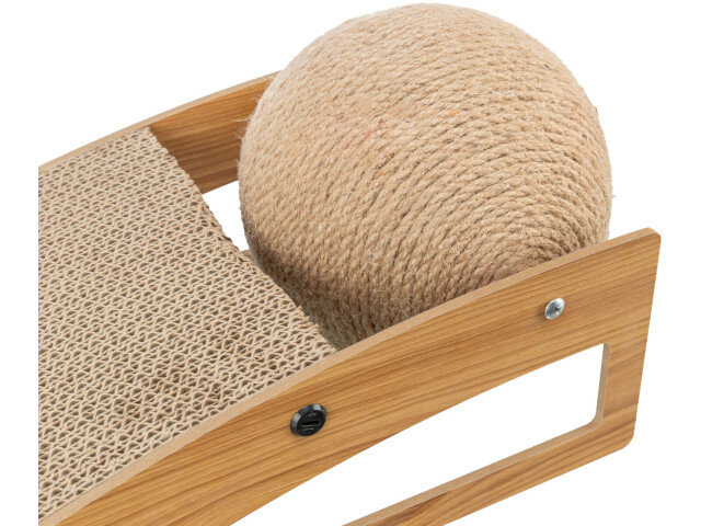 Trixie Carton De Zgariat, Rampa Cu Minge, 40x17x20 cm, 48023 - imagine 3