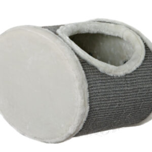 Trixie L(-24%)Casuta Pe Perete 48x29x28 cu Sisal Gri cu Alb 49921