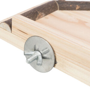 Trixie Zona De Aterizare Pentru Colivie, Lemn, 19x19 cm, 51698