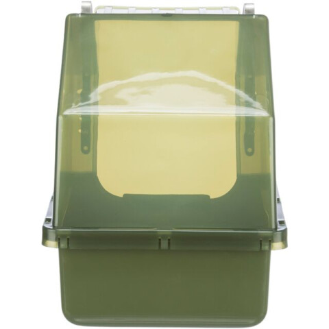 Trixie Cadita Acoperita Pentru Pasari, Plastic, 16x22x16 Cm, Verde, 54035 - imagine 4