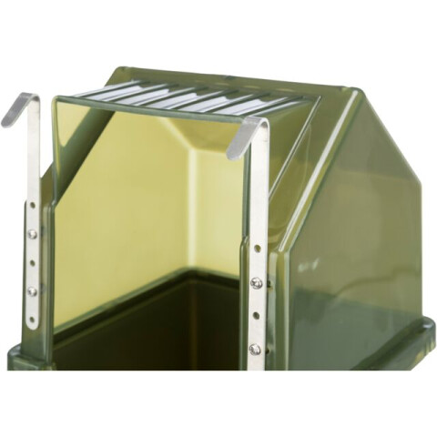 Trixie Cadita Acoperita Pentru Pasari, Plastic, 16x22x16 Cm, Verde, 54035