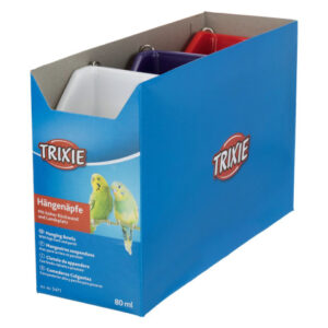Trixie Hranitor Plastic Pentru Pasari, 80 ml/6x6 cm, Diverse Culori, 5471