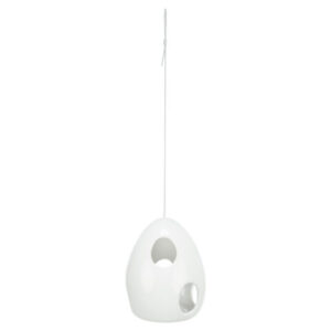 Trixie Cuib Ceramic Pentru Pasari, 10.5x10.5x15 cm, Alb, 57102