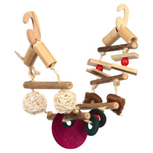 Trixie Jucarie Pentru Pasari, Pod Suspendat Din Bambus, 45 cm, 58842