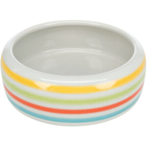 Trixie Castron Ceramic Pentru Iepuri, 500 ml/16 cm, Multicolor/Crem, 60807