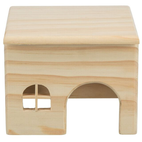 Trixie Casuta Pentru Hamsteri, Lemn, 15x12x15 cm, 61261 - imagine 3