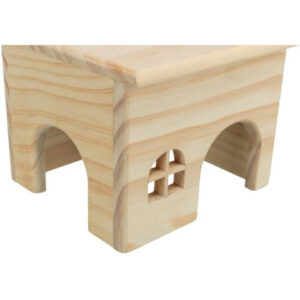 Trixie Casuta Pentru Hamsteri, Lemn, 15x12x15 cm, 61261