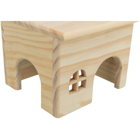 Trixie Casuta Pentru Hamsteri, Lemn, 15x12x15 cm, 61261