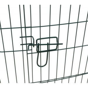 Trixie Tarc Metalic Pentru Rozatoare, Cu Plasa De Protectie, 8 Elemente, 150x57 cm, 62411