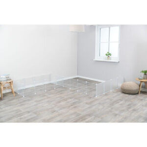 Trixie Tarc Metalic, Interior, 12 Elemente, 35x35 cm/Element, Alb, 62460