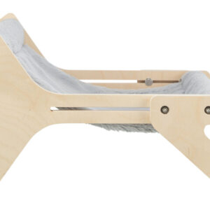 Trixie Hamac pentru Pisici, 47 x 24 x 38 cm, Pana la 12 kg, Gri, 43204