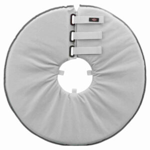 Trixie Guler Protector, Poliester/Burete, L: 46-49 cm/24 cm, Gri, 19425