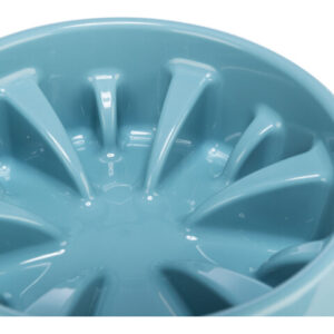 Trixie Castron Plastic Hranire Lenta, 0.3 l/16 cm, Diverse Culori, 25026