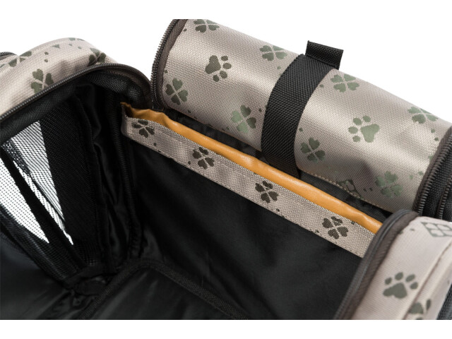 Trixie Geanta De Transport, Maxima, Extensibila, 33x32x54 cm, Pana la 8 kg, Bej/Maro, 28903