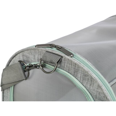 Trixie Geanta De Transport, Dillon, 33x32x54 cm, Pana la 10 kg, Gri/Verde Menta, 28908