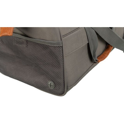 Trixie Geanta De Transport, Finlay, 43x26x32 cm, Pana la 10 kg, Negru/Gri, 28909 - imagine 6