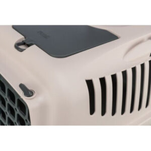 Trixie Cusca De Transport, Capri 2, XS-S: 37x34x55 cm, Pana la 8 kg, Gri/Roz Pal, 39828