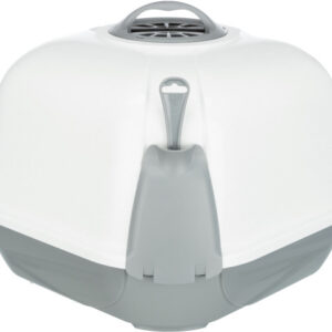 Trixie Litiera Maro, De Colt, Cu Capac Si Lopatica, 60x43x52 cm, Gri, 40356