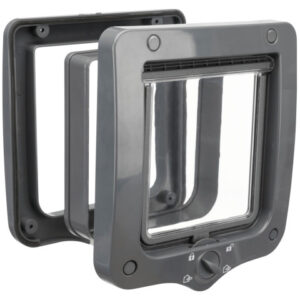 Trixie Usa Batanta Pentru Pisici, 4-Way, Cu Tunel, 20x22 cm, Gri, 44232