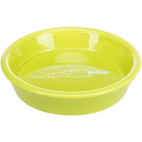 Trixie Castron Ceramic Pentru Iepuri, Cu Motiv Morcov, 200 ml/ 14 cm, Diverse Culori, 60804 - imagine 5