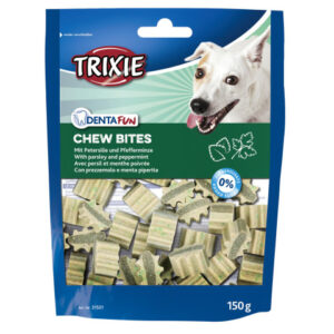 Trixie Recompense Pentru Caini, Denta Fun, Bites Cu Patrunjel Si Menta, 150 g 31501