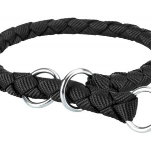 Trixie Zgarda Cavo Coarda, Semistrangulanta, XS-S: 25-31 cm/12 mm, Negru, 144401