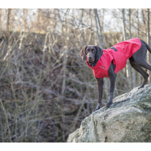 Trixie Pelerina Ploaie Vimy XL, 80 cm, Rosu, 680229