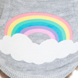 Trixie Hanorac Rainbow Falls, XS: 27 cm, Gri, 680803