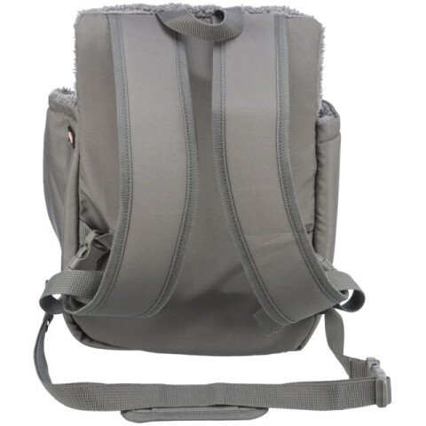 Trixie Geanta De Transport, Molly, Frontala, 25x38x17 cm, Pana la 4 kg, Gri, 28946 - imagine 5