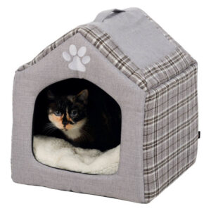 Trixie A(-15%) Casuta Iglu Silas 40x45x40 cm Gri/Crem 36352