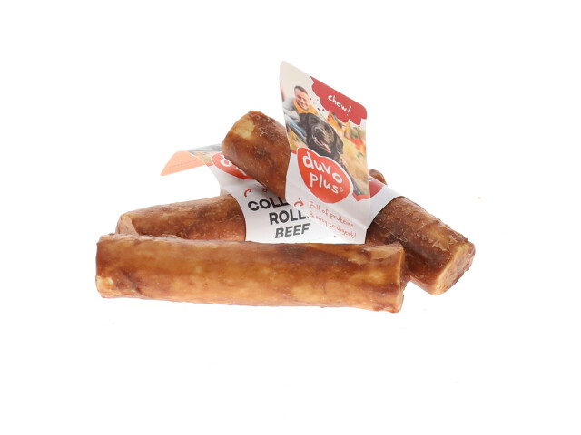 duvoplus Recompensa Pentru Caini, Rulou Cu Colagen Si Vita, M: 12.5cm, 1buc/55g, L15227