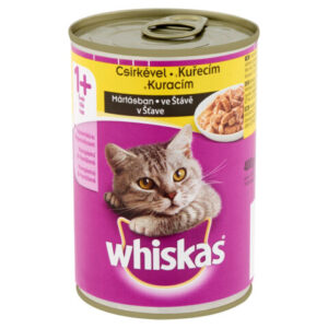 Whiskas Hrana Umeda Pentru Pisici, Whiskas Adult, Pui, 400 g