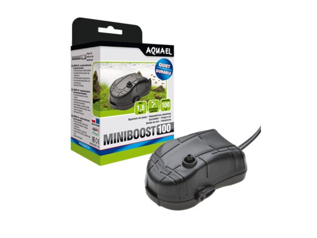 Aquael Pompa de Aer Miniboost Aquael, 1.8W, 100L/H