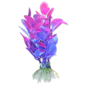 Happet Planta artificiala Pentru Acvariu, Blister, 10 cm, Violet/Roz, 1B04