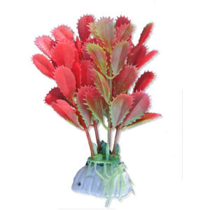 Happet Planta Artificiala Pentru Acvariu, Blister, 10 cm, Roz/Verde, 1B10