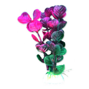 Happet Planta Artificiala Pentru Acvariu, Blister, 10 cm, Roz/Violet/Verde, 1B30