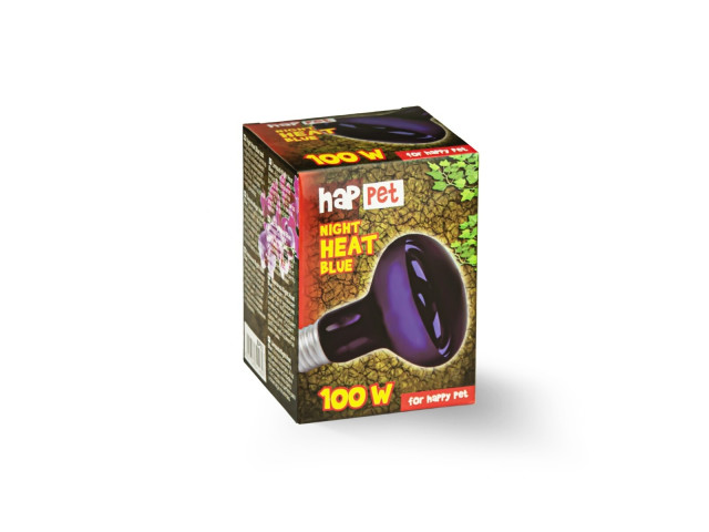 Happet L(-17%)Bec Albastru Pentru Terariu, Caldura Nocturna, 100W, BP02 - imagine 3
