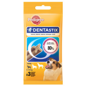Pedigree Recompense Pentru Caini, Pedigree DentaStix Mini Adult, 3 buc/45 g
