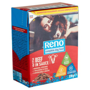 Reno Hrana Umeda Pentru Caini, Reno Tetrapack, Adult, Cu Vita In Sos, 370 g