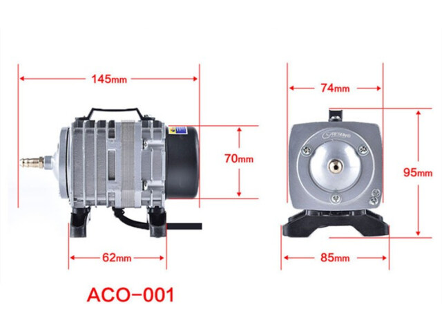 Resun Pompa de Aer, Aco - 001 - imagine 3