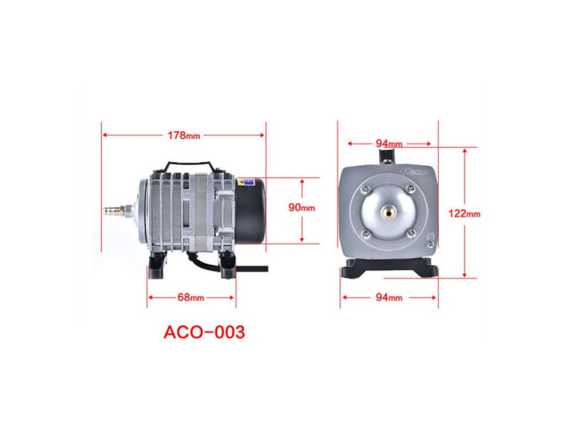 Resun Pompa de Aer, Aco - 003