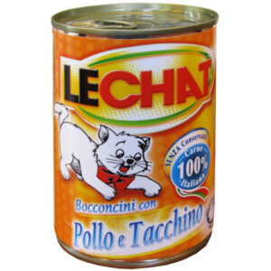 Monge Hrana Umeda Pentru Pisici Lechat, Cu Pui Si Curcan, 400 g