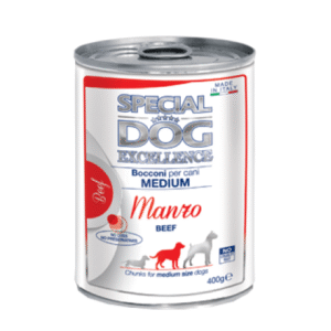 Monge Hrana Umeda Pentru Caini, Special Dog Excellence, Adult, Talie Medie, Vita, 400 g