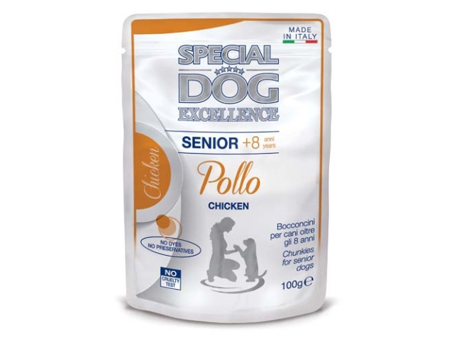 Monge Hrana Umeda Pentru Caini, Special Dog Excellence, Senior, Pui, 100 g