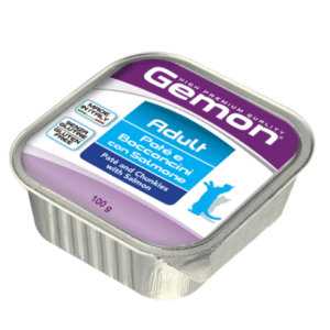 Monge Hrana Umeda Pentru Pisici, Gemon Adult, Pate Cu Somon, 100 g