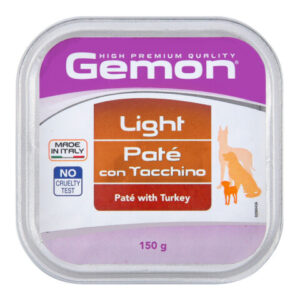 Monge Hrana Umeda Pentru Caini, Gemon Light, Adult, Pate Cu Curcan, 150 g